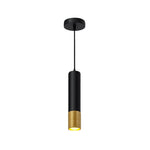 15W black light aluminum kitchen light gold pendant light