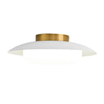 15.74 inch ceiling light metal Living Room white gold  bulb light