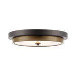 24W flush light glass metal hallway ceiling lamps oil rubbed bronze Birch Wood