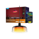 Modern light bulb black light fixture plastic pendant light