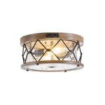 2-Light sensor porch light aluminum ceiling lamp wood ceiling fixture