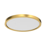 12 inch flush mount light metal vintage light gold Living Room light