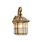 Modern exterior lights copper porch light brass entryway light