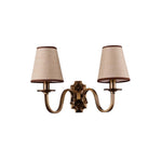 2 light wall sconce metal bulb wall lights gold bedroom lights