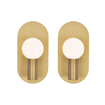 2 Pack bedroom wall lighting champagne gold wall sconce stainless steel wall lighting