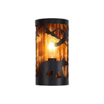 Farmhouse wall light fixture iron indoor light bear living room light