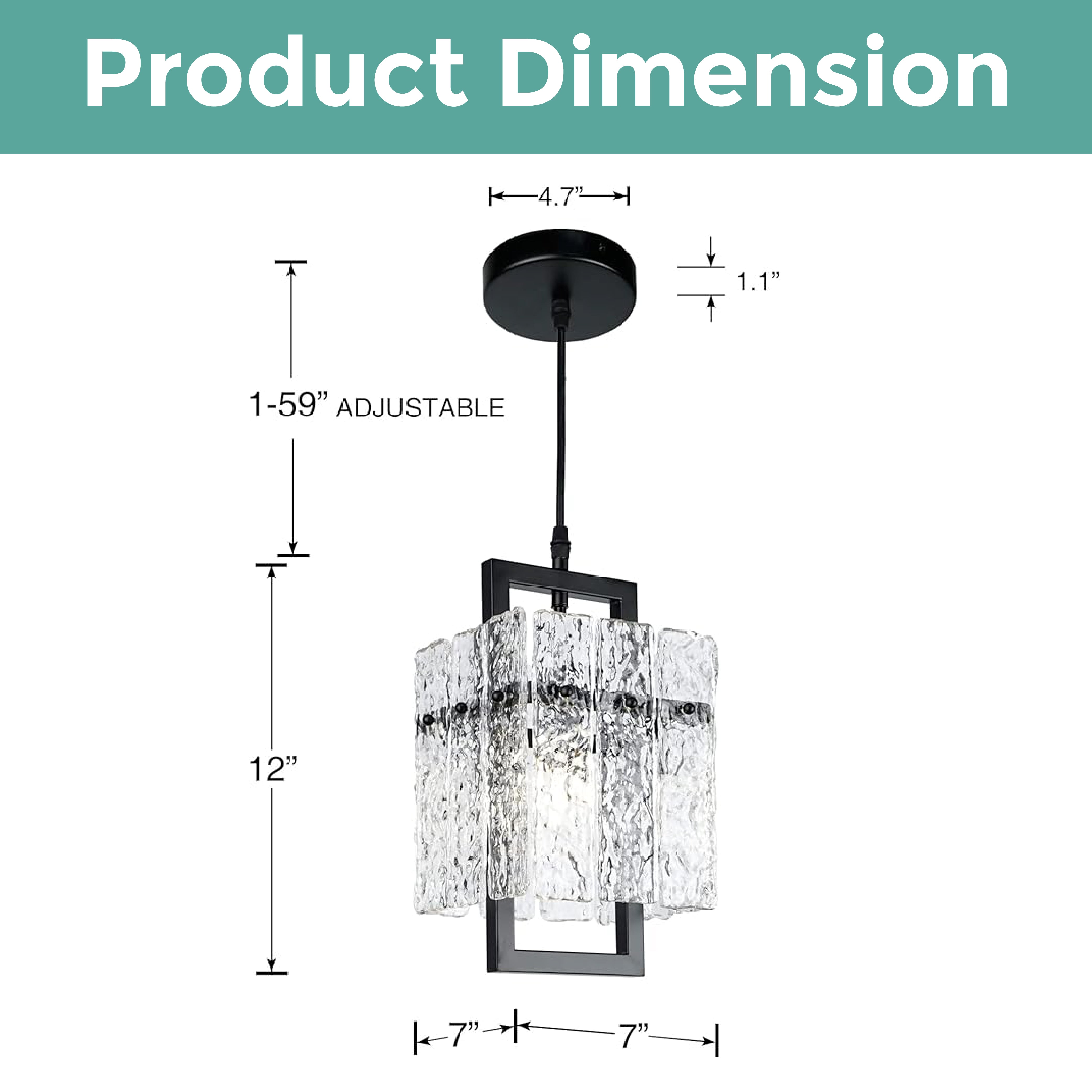 Modern crystal lights ‎Black pendant light Glass hanging light