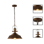 14.2 Inch kitchen pendant light bronze pendant light metal hanging light