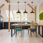 14.2 Inch kitchen pendant light bronze pendant light metal hanging light