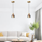 3 Pack bulbs light chrome shade of lights glass  pendant light