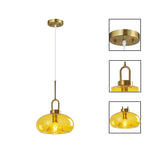 1 Pack light bulbs yellow light fixtures yellow pendant light