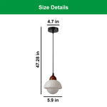 G9 base bulb light white light fixtures wood, marble pendant lamp