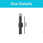 2 pack wall light aluminum iron plastic hallway light black dimmable light