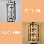 12 light home lantern tiered island pendant light fixture farmhouse kitchen hanging chandelier