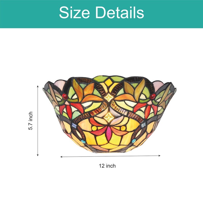 12” Width wall sconces multi bedroom lights glass living room lights