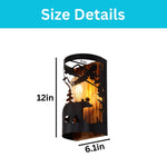 Farmhouse wall light fixture iron indoor light bear living room light