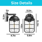 1 Light light fixture black wall sconce metal wall light