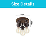 3 light kitchen lighting metal light fixture black ceiling light