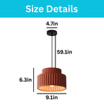 1 light hanging light fixture ‎metal resin modern lights for kitchen ‎orange red pendant lights