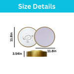 2 light flush mount light iron ceiling lighting gold bedroom light