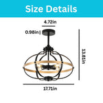 4 light bulb light metal light fixtures bathroom black gold mount flush light