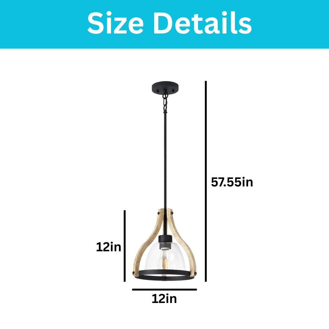 Classic hangable lights oak island lamp glass, metal, wood pendant lig ...