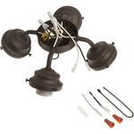 4 light industrial ceiling light kit farmhouse mini ceiling lamp with bronze finish