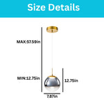 LED bulb lights white light fixture metal pendant light