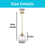 Modern bulbs light matel glass light fixture gold bathroom fixtures light
