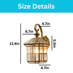 Modern exterior lights copper porch light brass entryway light