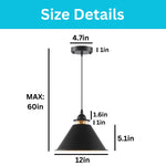 2 Pack kitchen island iron farmhouse chandelier Black gold pendant lights
