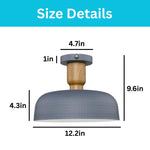 1 light porch light metal ceiling lamp color ceiling light fixtures