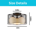 3 light bulbs light glass metal bedroom light black ceiling light