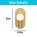 2 Pack bedroom wall lighting champagne gold wall sconce stainless steel wall lighting