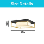 24 w led light glass, metal light fixture gold black ceiling light