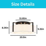 4-light ceiling light metal ceiling lamp black lamp fixtures