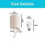2 pack round wall sconces metal cotton linen bedroom light beige lamp shades