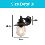 1-light lights and bulbs metal bulbs light black wall sconces