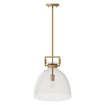 Adjustable kitchen pendants brass/clear vintage pendant lamps metal pendant light