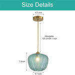 Contemporary light fixtures green kitchen island lights glass,metal Pendant lights