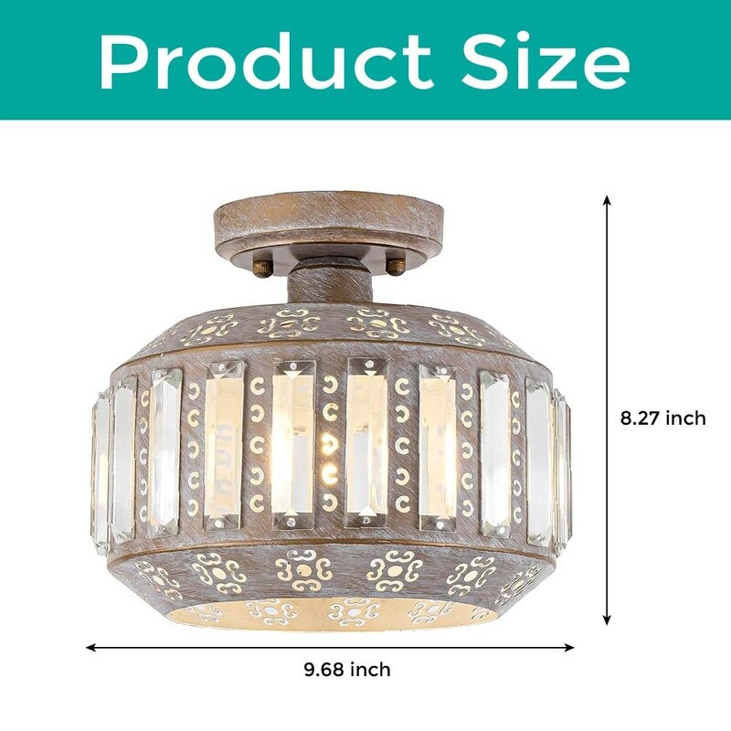 Farmhouse kitchen light brnz light fixture metal ceiling light