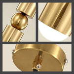 Modern Gold pendant light Spotlight for Kitchen Island Lighting Acrylic Hanging Lights