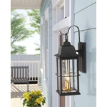 Porch outdoor wall sconce black wall sconce