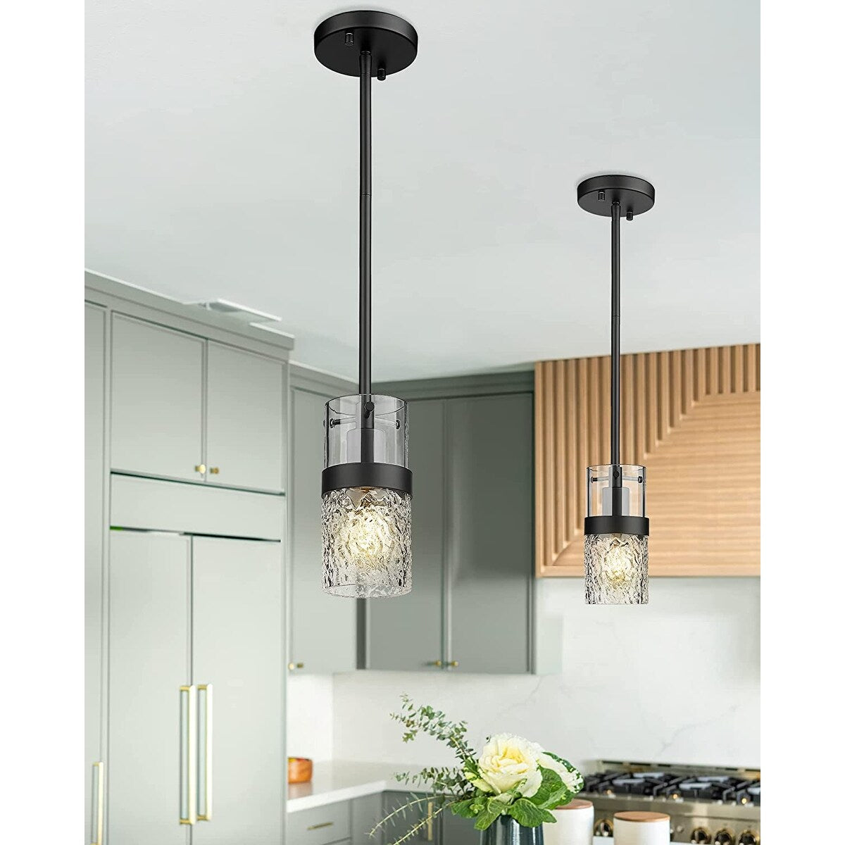 Single pendant light modern pendant lighting for kitchen island black ceiling pendant light fixture