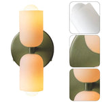 Vintage wall lights green reading room lights glass sconce light
