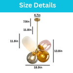 Modern hanging lighting colorful kids room lights  metal pendant light