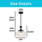 1 pack bulbs light glass metal light fixtures matte black kitchen lights
