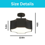 3 light ceiling light acrylic metal light fixture black kitchen light