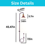 1 Pcs light wall bedroom black plug in wall sconce metal wall light