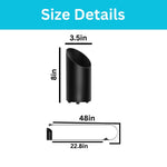 2 pack led and lighting aluminum iron spot light black indoor light